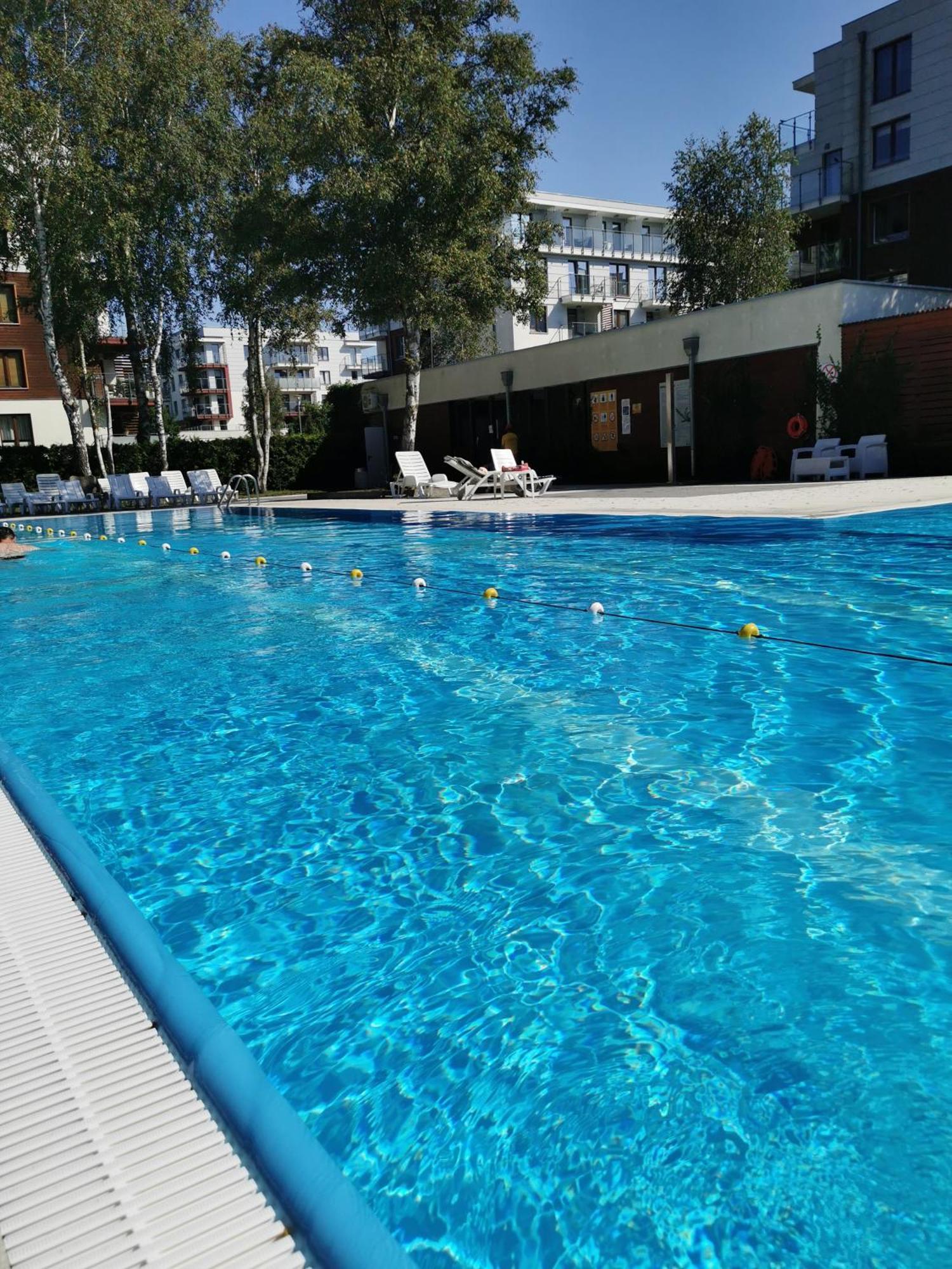 Zachodnia Polanka - Apartament Z Sauna I Silownia Kołobrzeg Kültér fotó