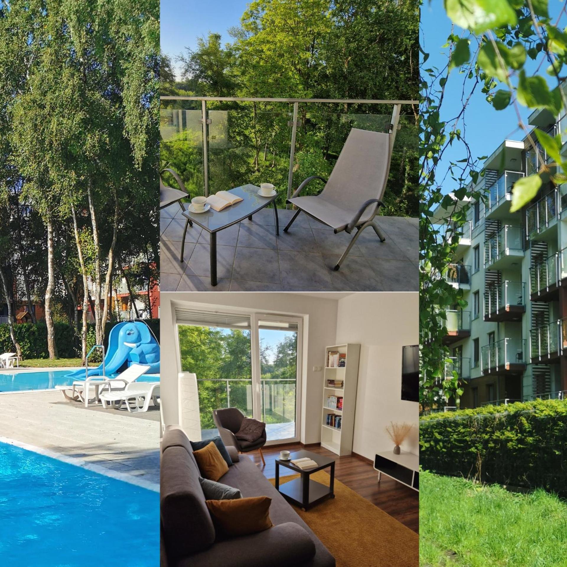 Zachodnia Polanka - Apartament Z Sauna I Silownia Kołobrzeg Kültér fotó